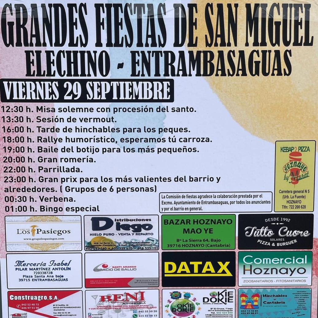 Grandes Fiestas San Miguel Elechino 2023