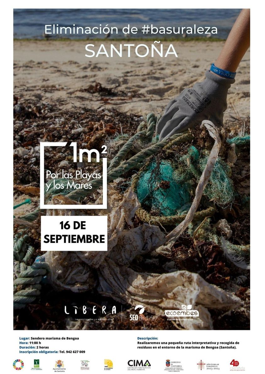 Eliminación de Basuraleza – Santoña – 16 Septiembre