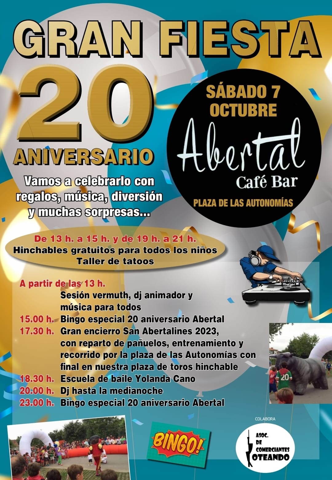 Gran Fiesta 20 Aniversario Albertal 2023