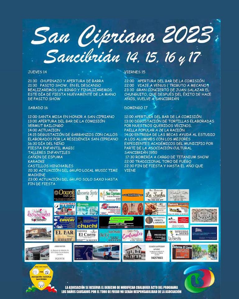 San Cipriano Sancibrián 2023
