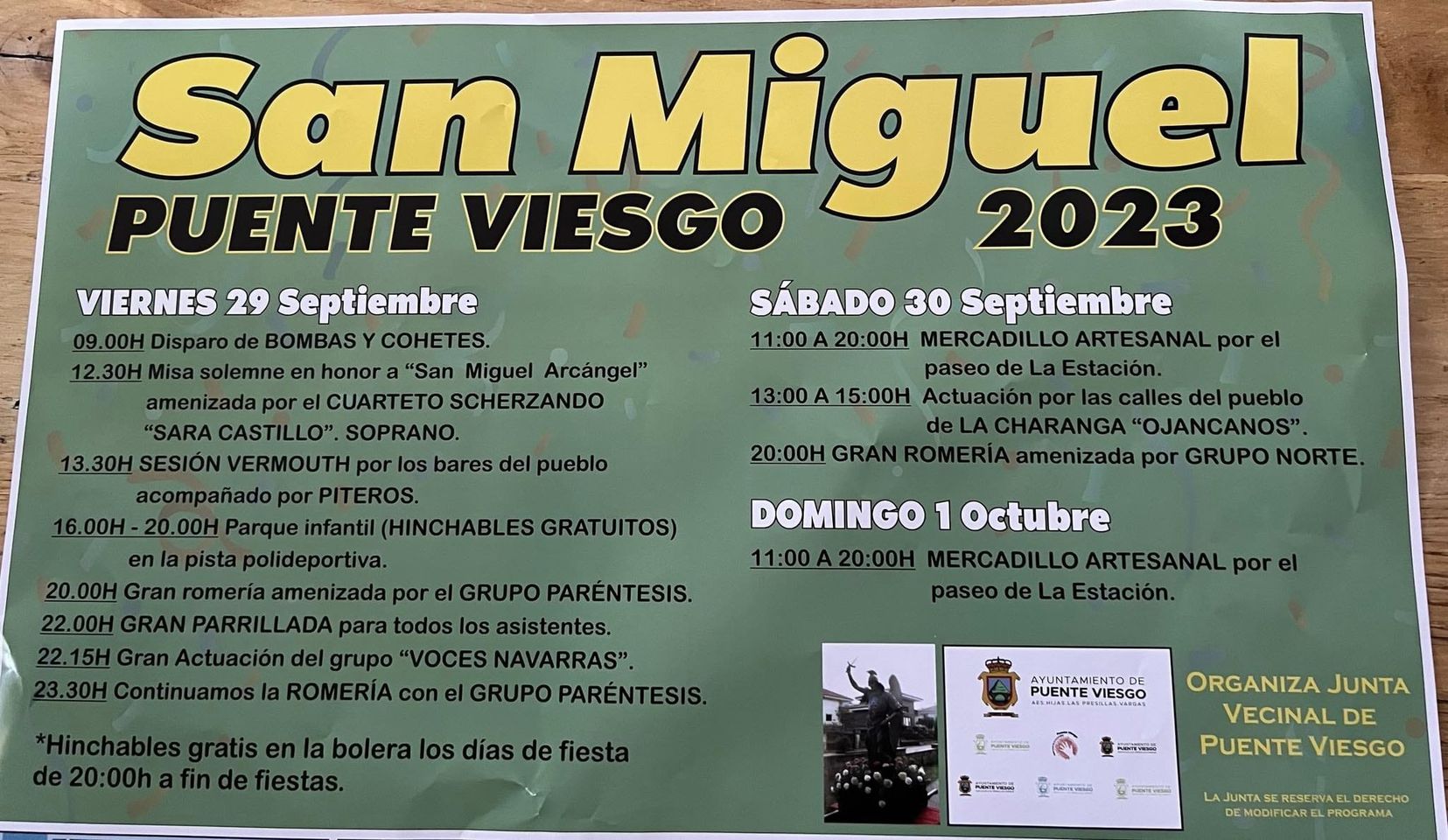 San Miguel Puente Viesgo 2023