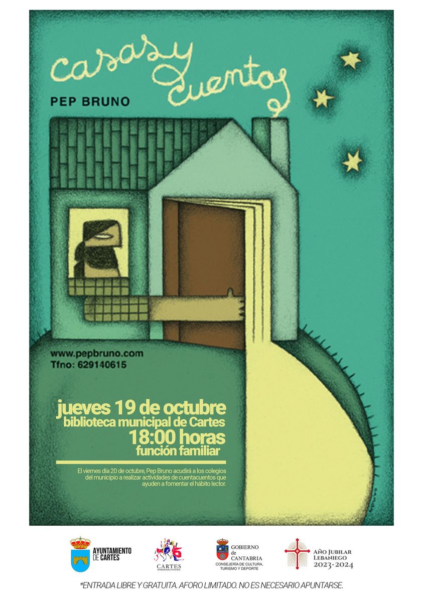 Cuentacuentos de Pep bruno – 19 Octubre