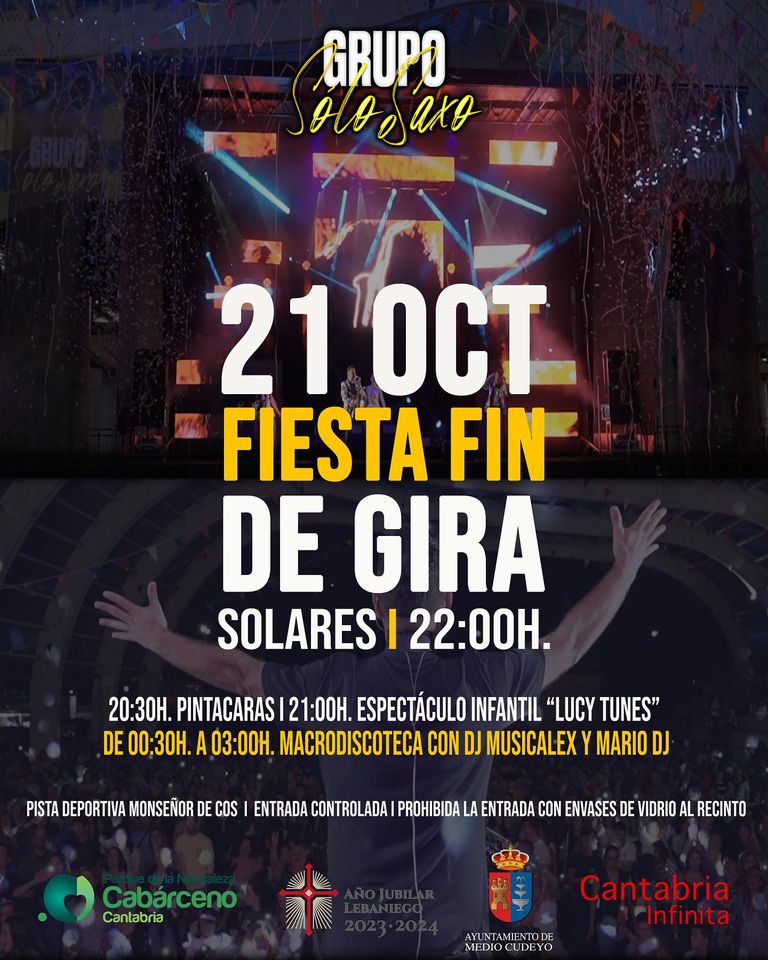 Fiesta Fin de Gira Solo Saxo 2023