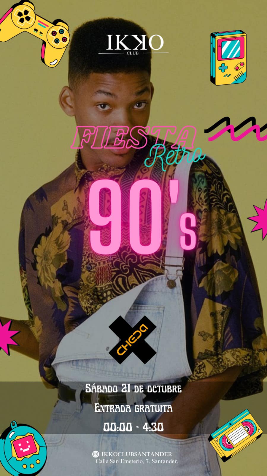 Fiesta Retro 90 – Ikko Club – 21 Octubre