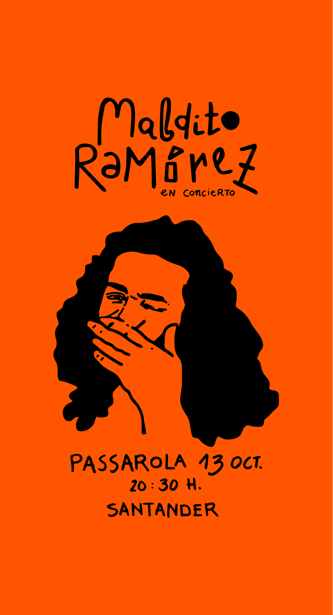 Concierto Maldito Ramírez en Santander  – 13 Octubre