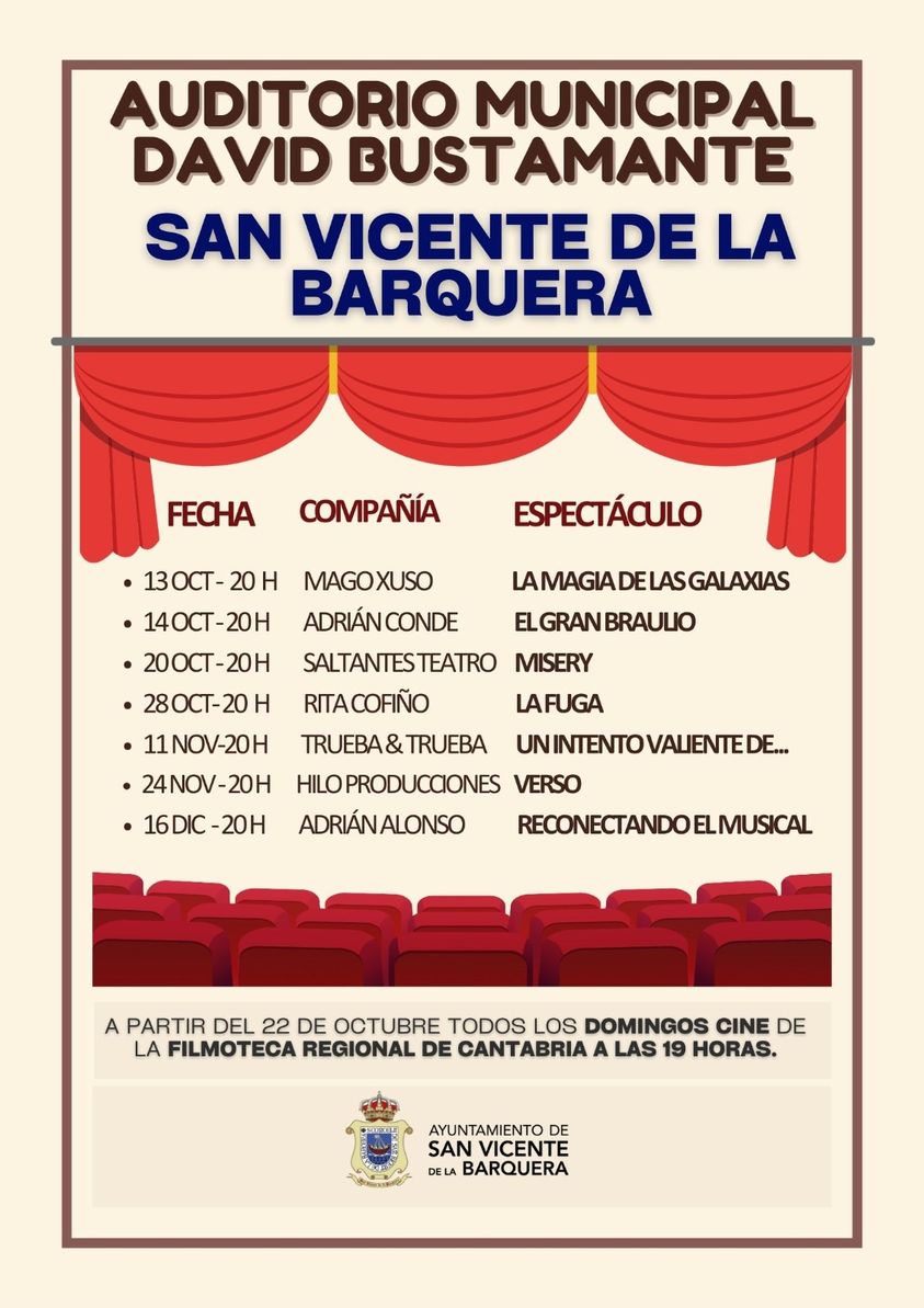 Otoño Cultural – San Vicente de La Barquera 2023