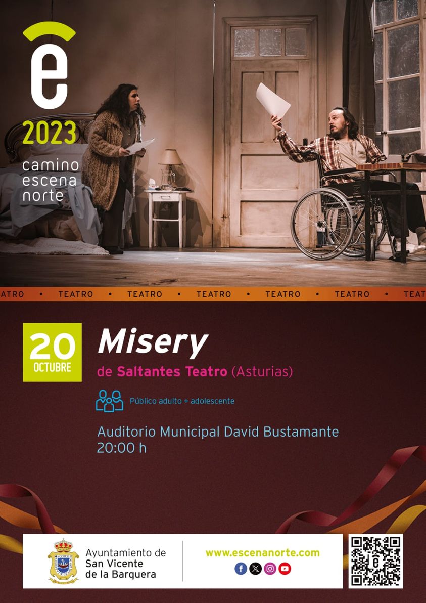Teatro – Misery – 20 Octubre