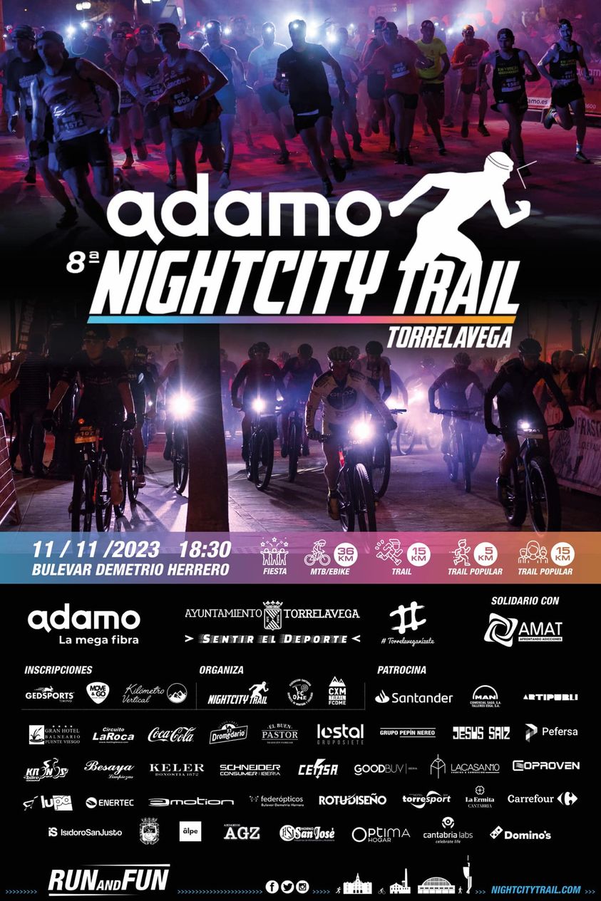 8ª Adamo NightCity Trail