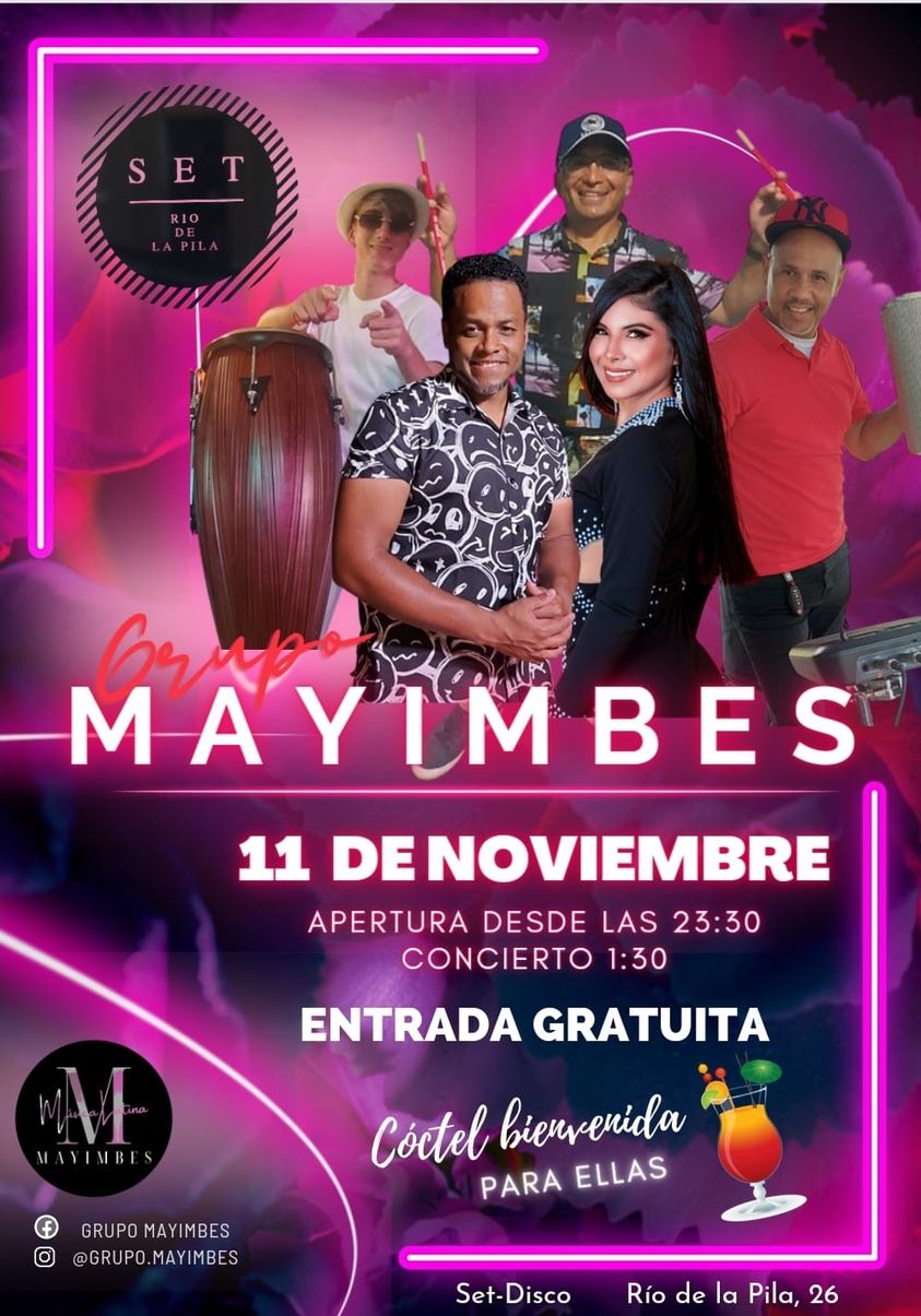 Concierto Grupo Mayimbes – 11 Noviembre