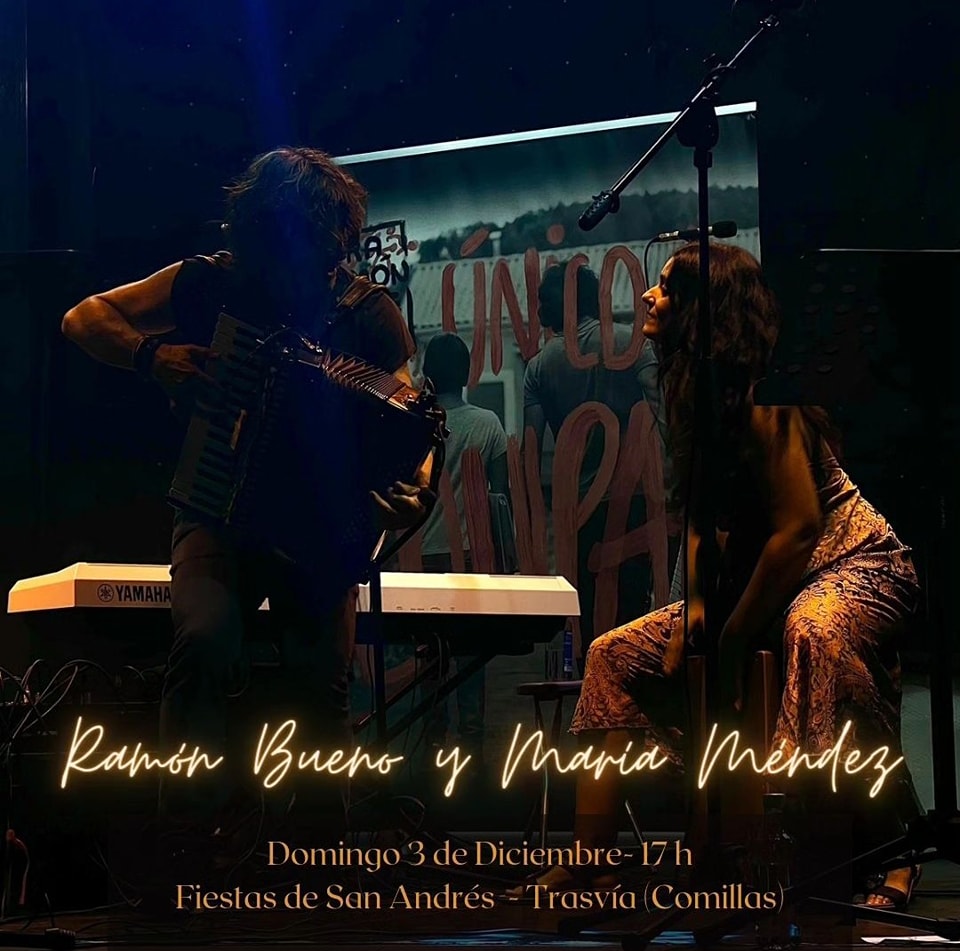 concierto Ramon Bueno – María Méndez  – 3 Diciembre
