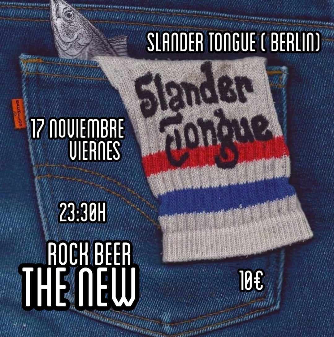 Concierto Slander Tongue – 17 Noviembre