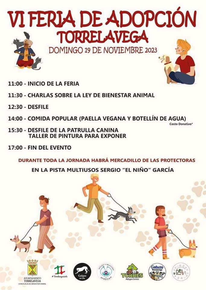 VI Feria Adopción Torrelavega 2023