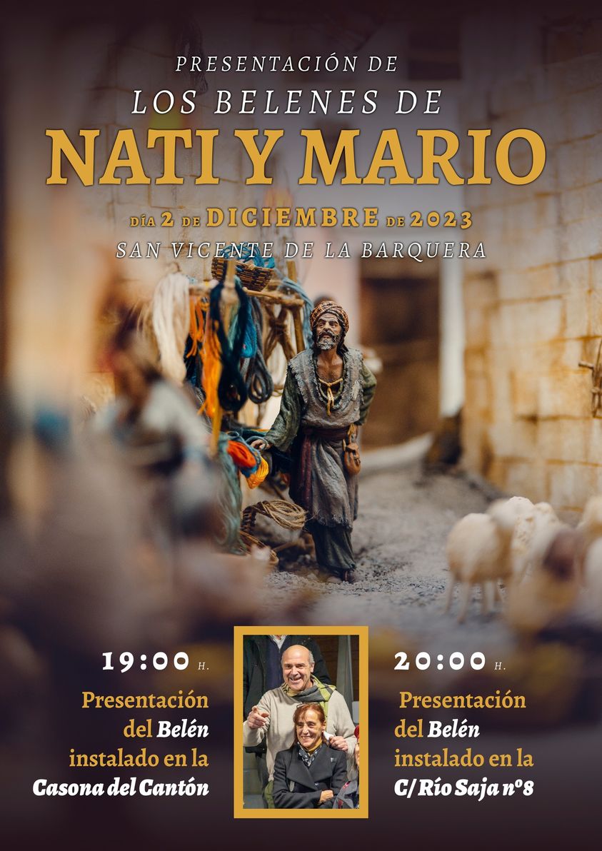 Presentación de los belenes de Nati y Mario – 2 Diciembre