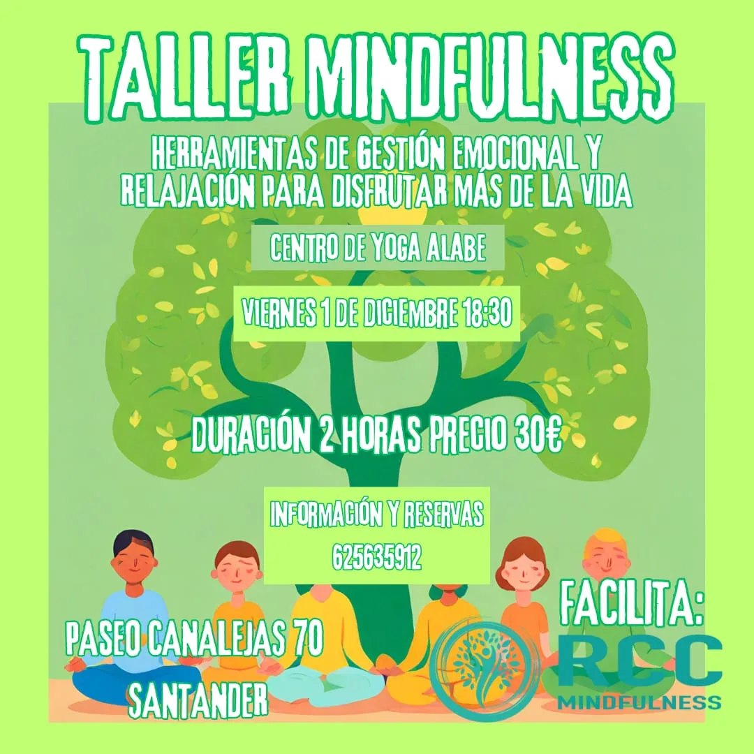 Taller Mindfulness – 1 Diciembre