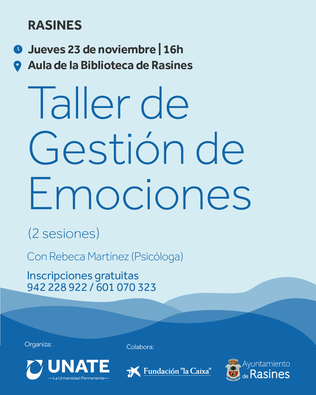 Taller de Gestión de Emociones – 23 Noviembre