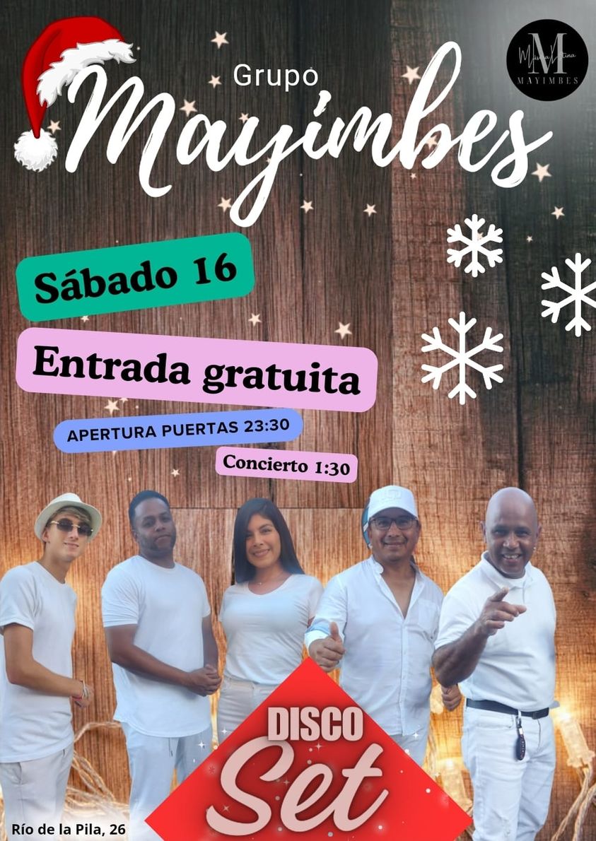 Concierto Grupo Mayimbes – 16 Diciembre
