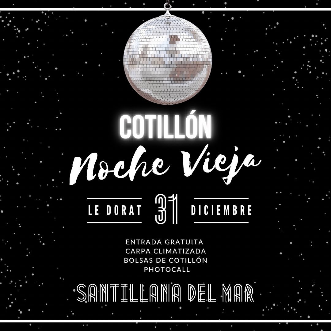 Cotillón Nochevieja Santillana del Mar 2023