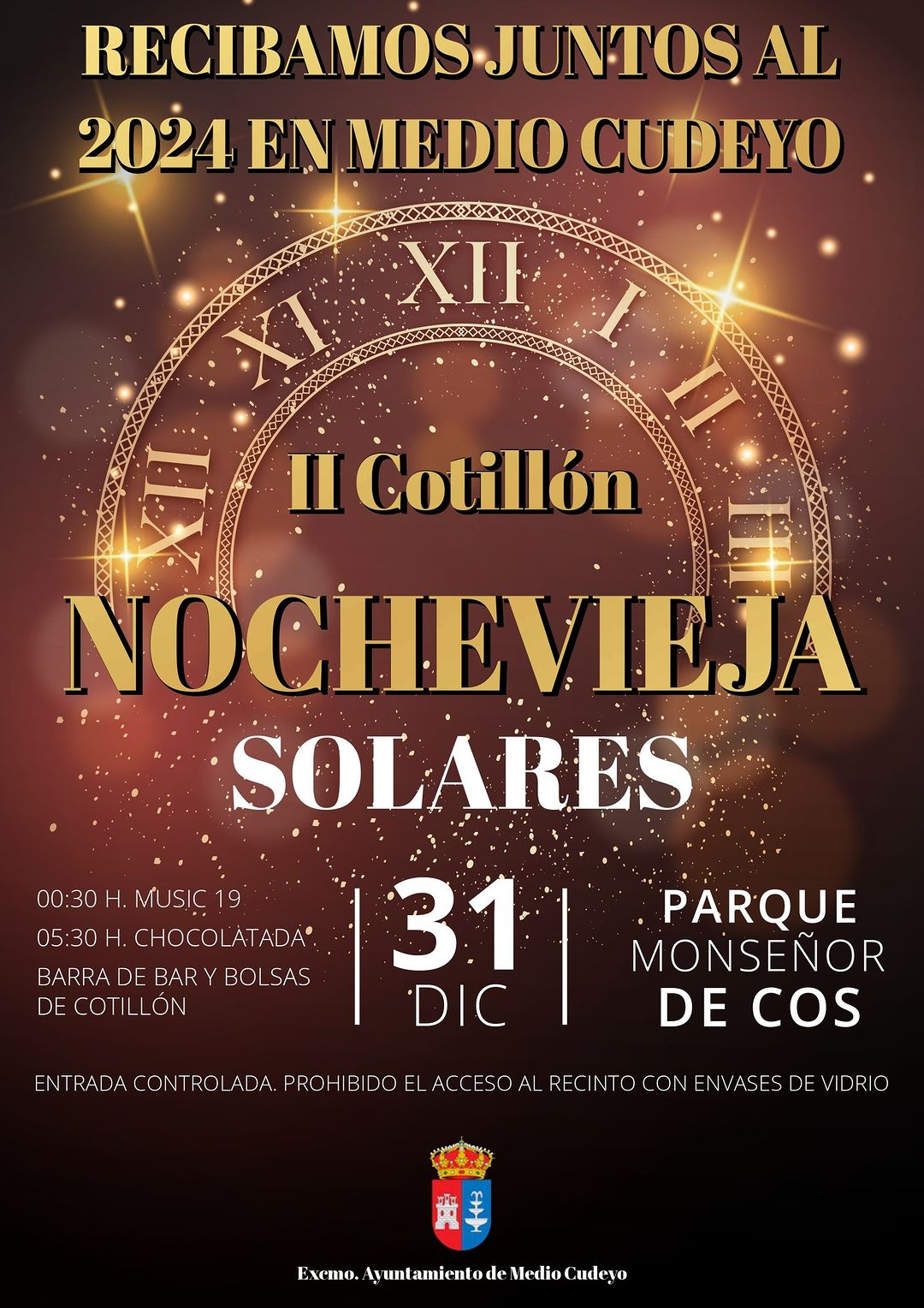 Cotillón Nochevieja Solares 2023