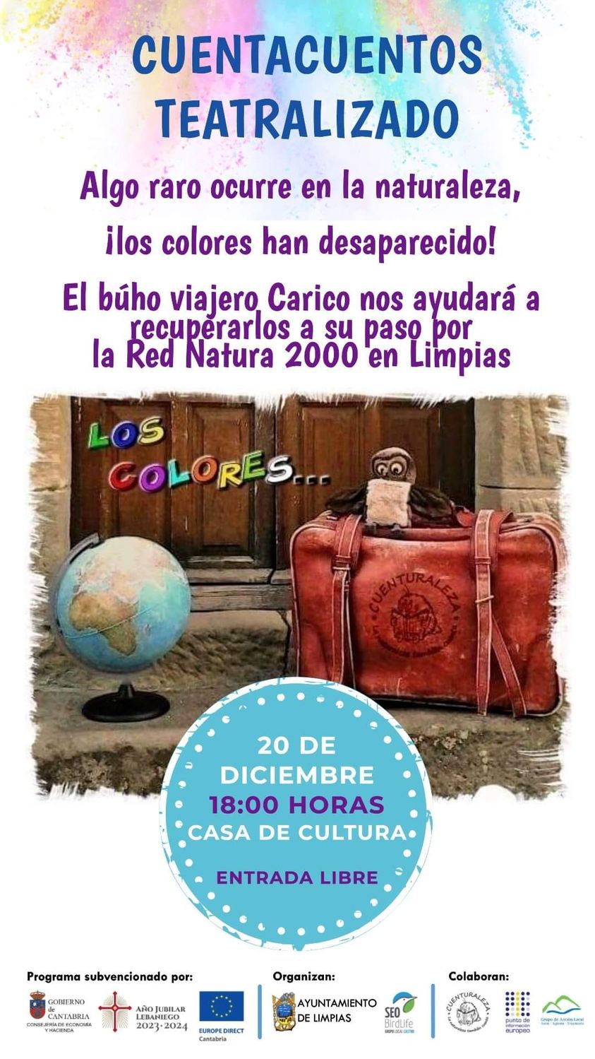 Cuentacuentos Teatralizado – 20 Diciembre