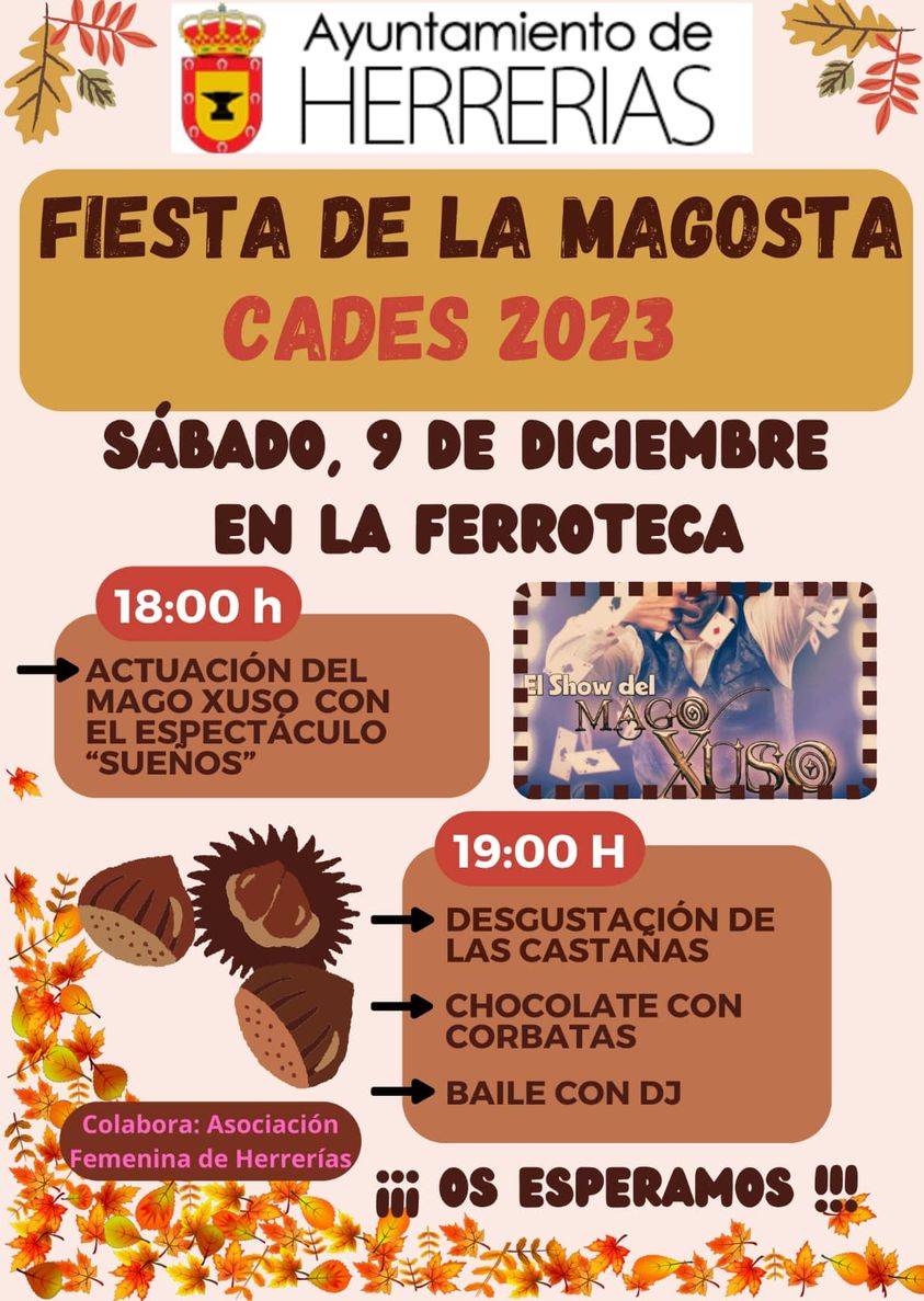 Fiesta de La Magosta Cades 2023