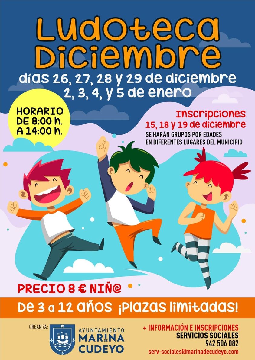 Ludoteca Diciembre 2023 – Marina de Cudeyo