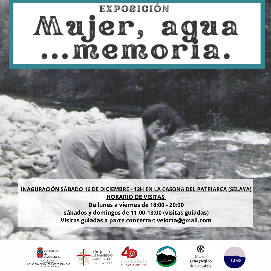 Inaguración de la Exposición «Mujer, Agua … Memoria» en Valles Pasiegos
