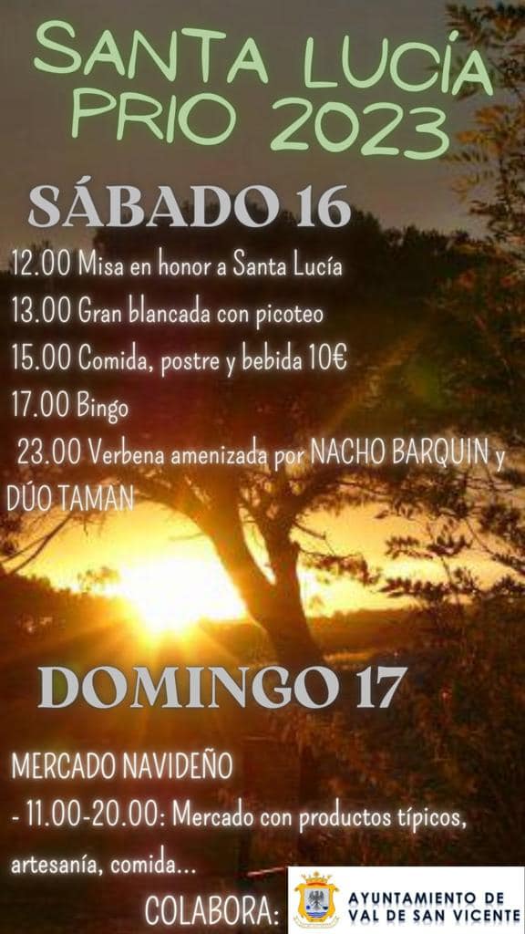 Santa Lucia Prio 2023