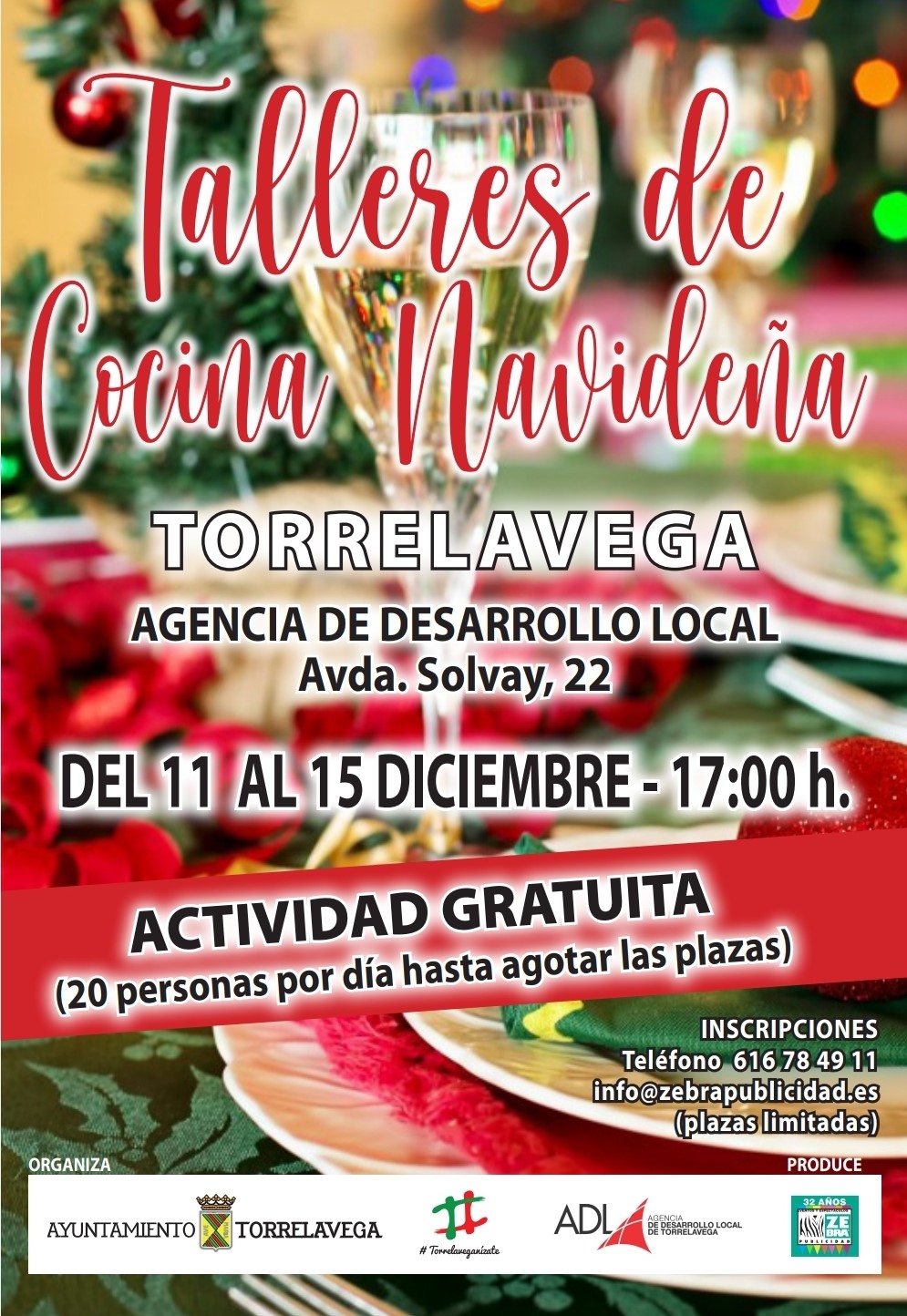 Talleres de Cocina Navideña Torrelavega 2023