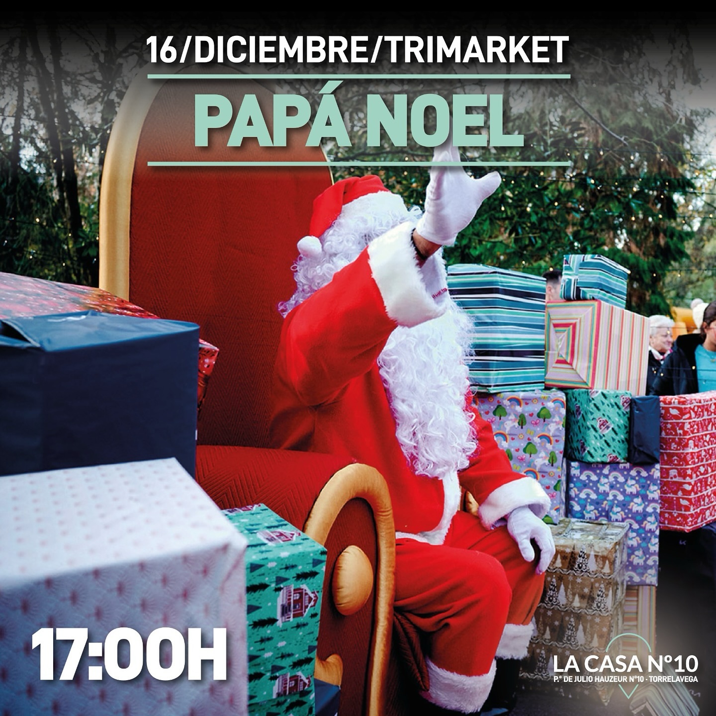 Visita Papá  Noel – Trimarket 2023 – 16 Diciembre