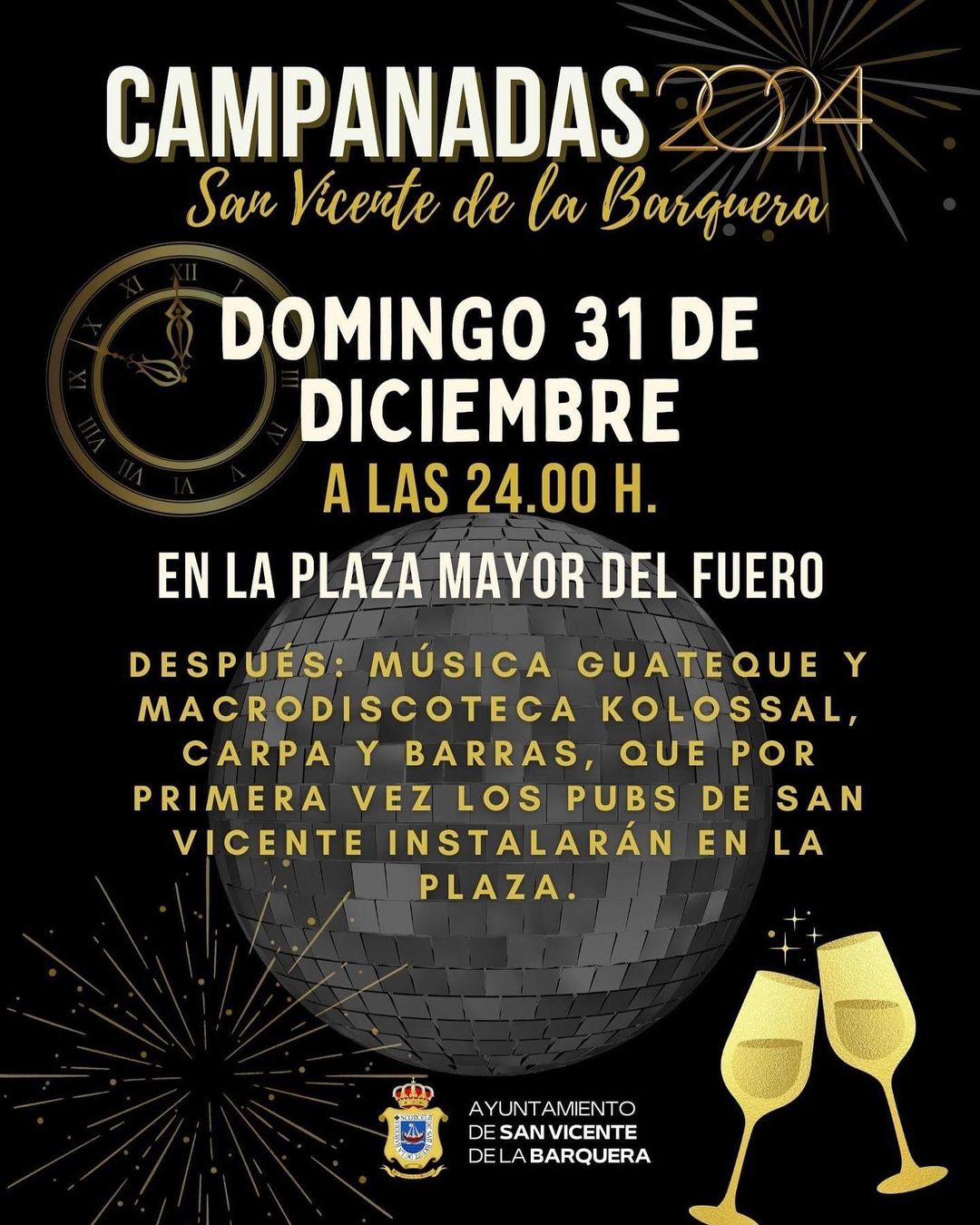 Campanadas San Vicente de La Barquera 2024