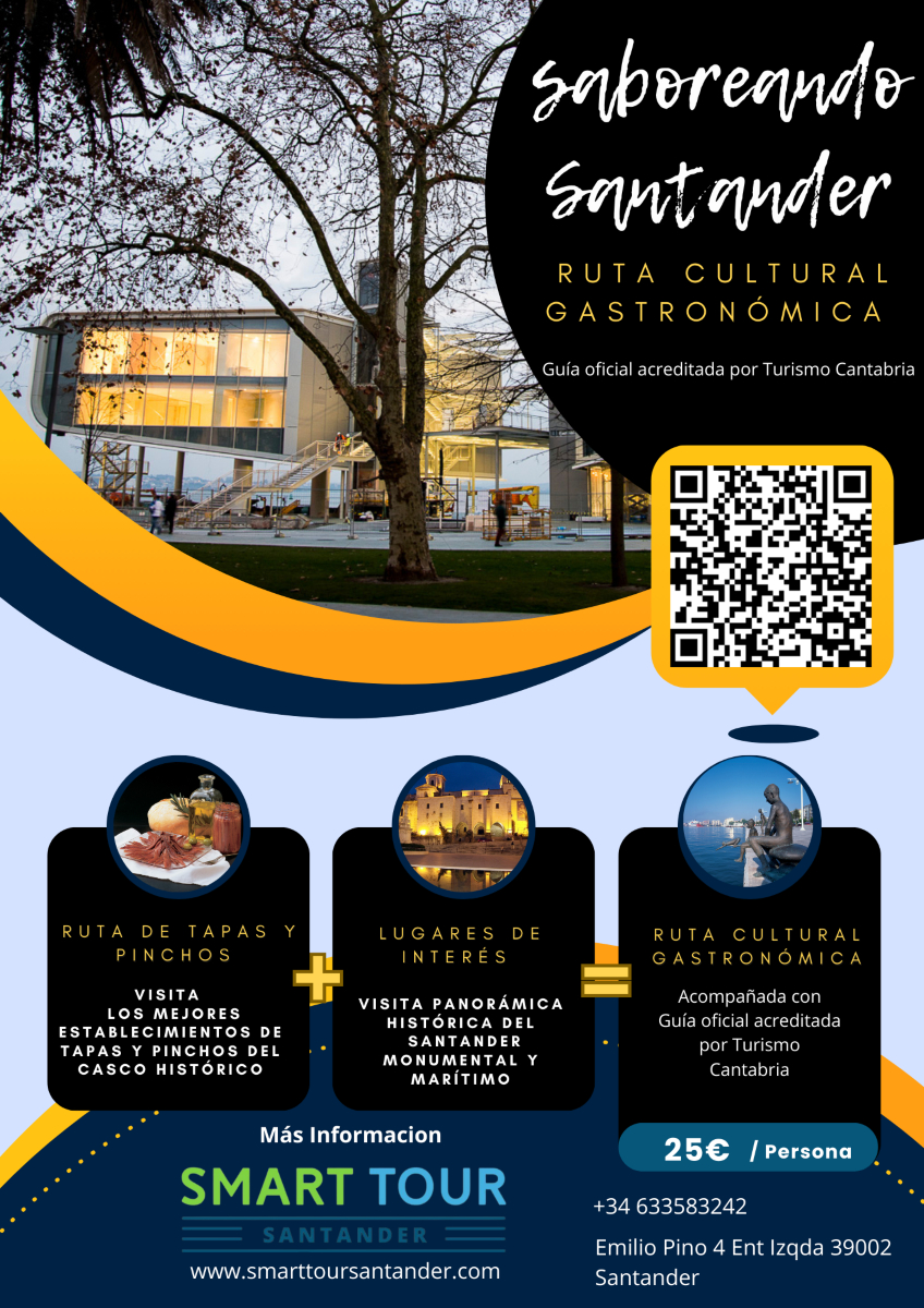 «SABOREANDO SANTANDER » Tour Cultural Gastronómico