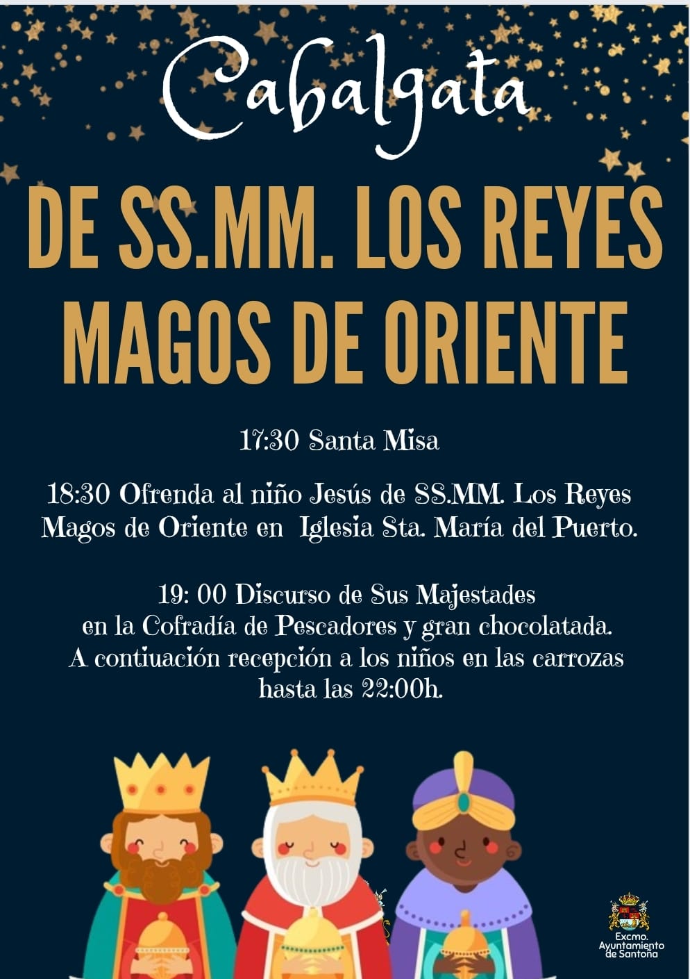 Cabalgata de los Reyes Magos Santoña 2024
