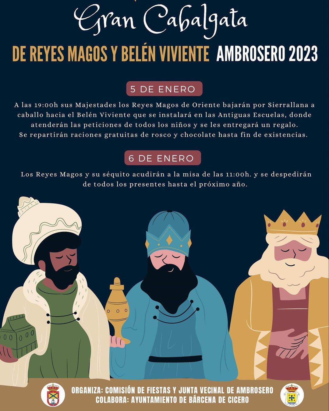 Cabalgata Reyes Magos Ambrosero 2024