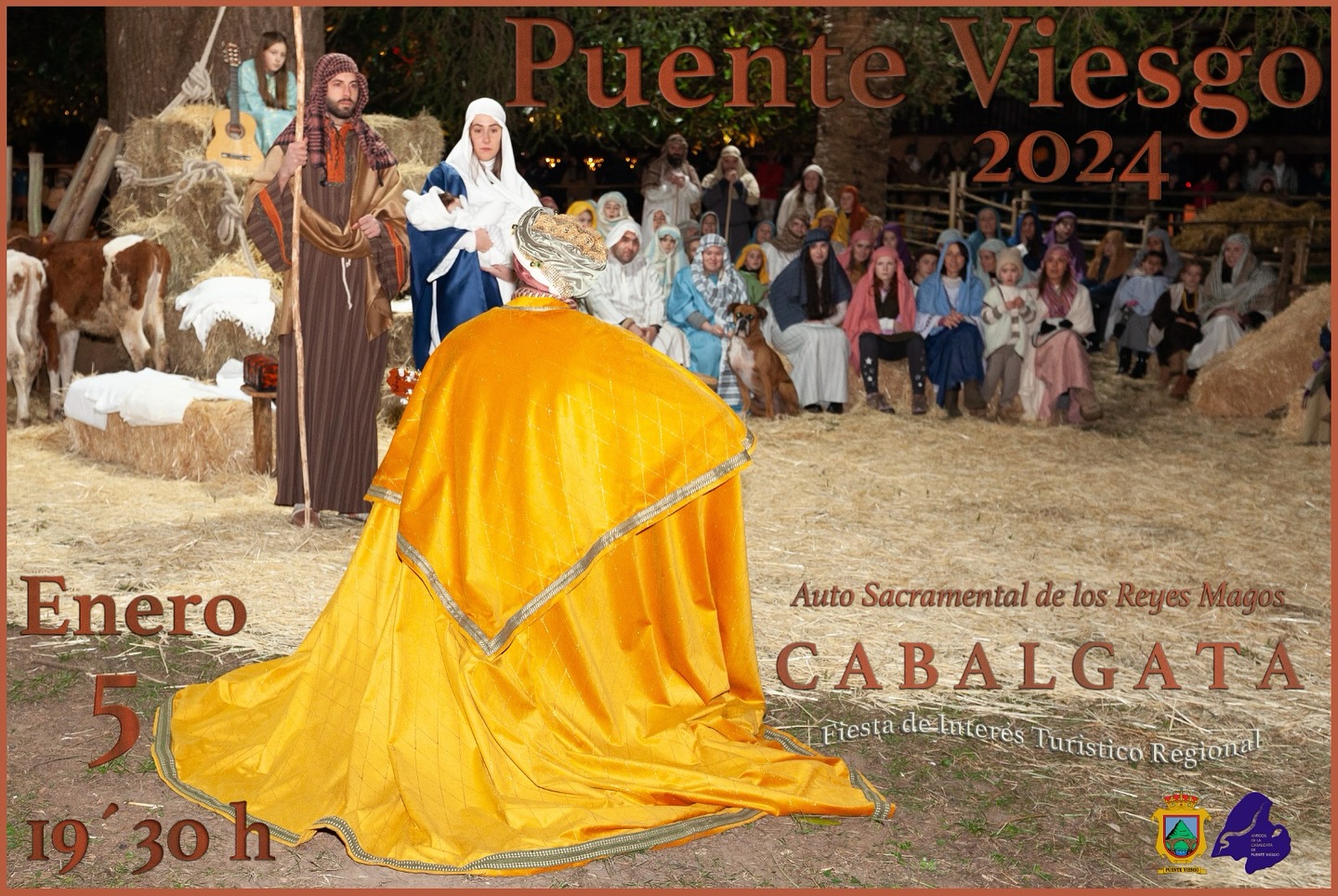 Auto Sacramental de Los Reyes Magos Cabalgata  Puente Viesgo 2024