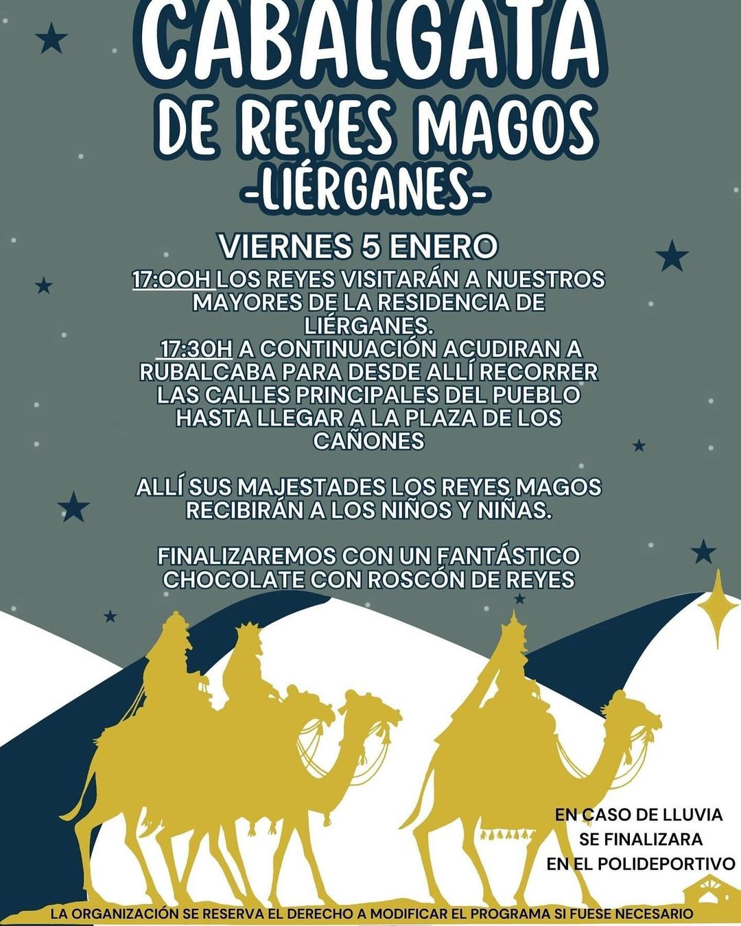 Cabalgata Reyes Magos Liérganes 2024