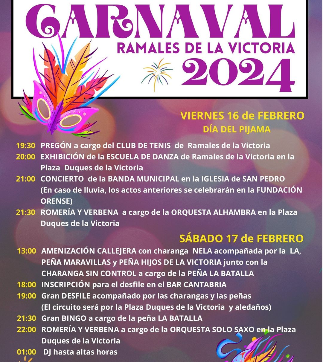 Carnavales Ramales de la Victoria 2024