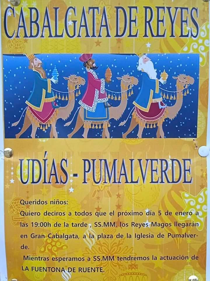 Cabalgata de Reyes Udías 2024