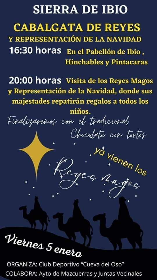 Cabalgata de Reyes Sierra de Ibio 2024