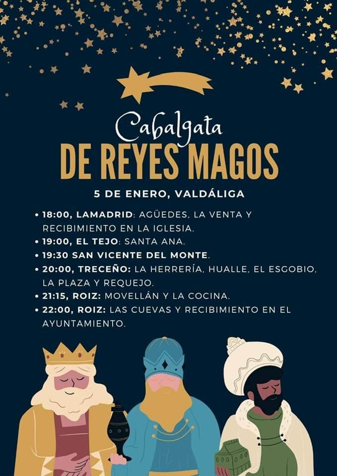 Cabalgata de Reyes Valdáliga 2024