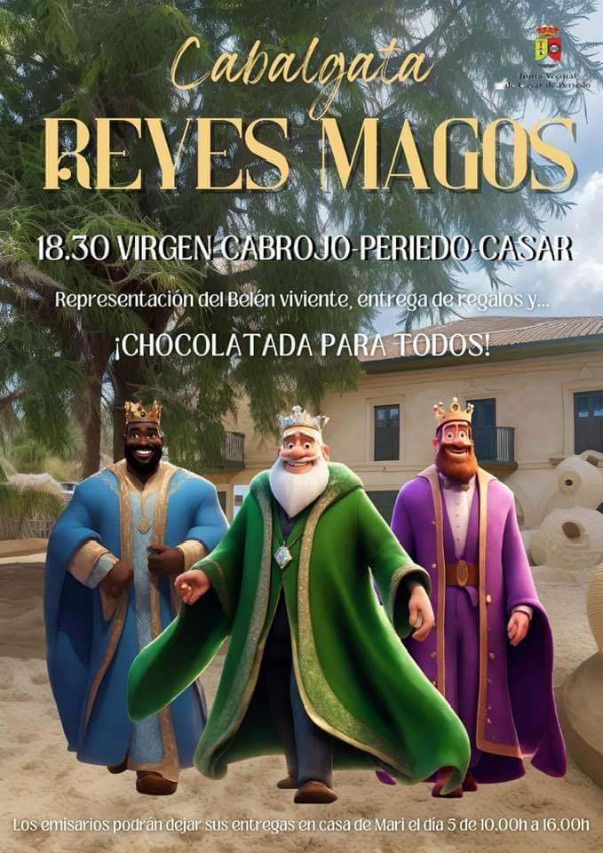 Cabalgata de Reyes Periedo Casar 2024