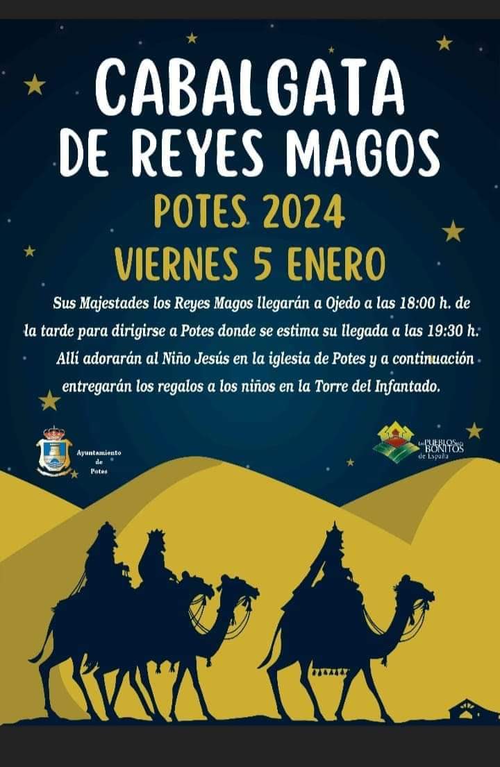Cabalgata Reyes Magos Potes 2024