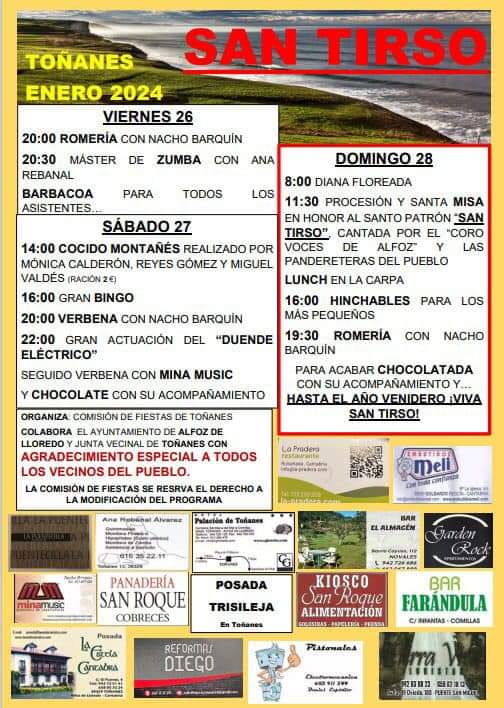 San Tirso Toñanes 2024