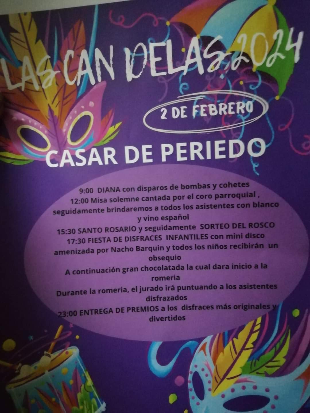 Las Candelas Casar de Periedo 2024