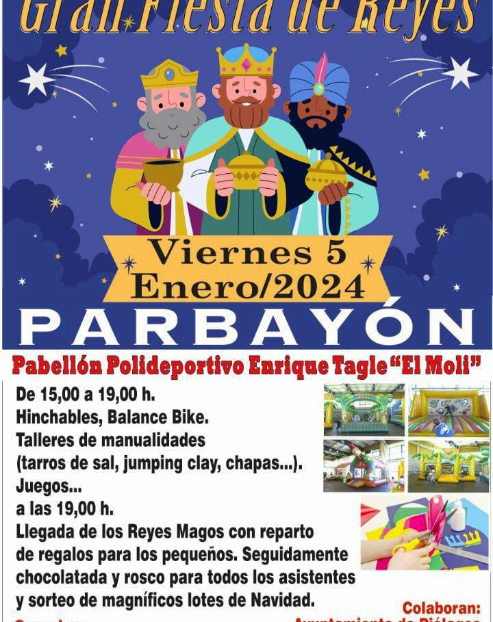 Fiesta Reyes Magos Parbayón 2024