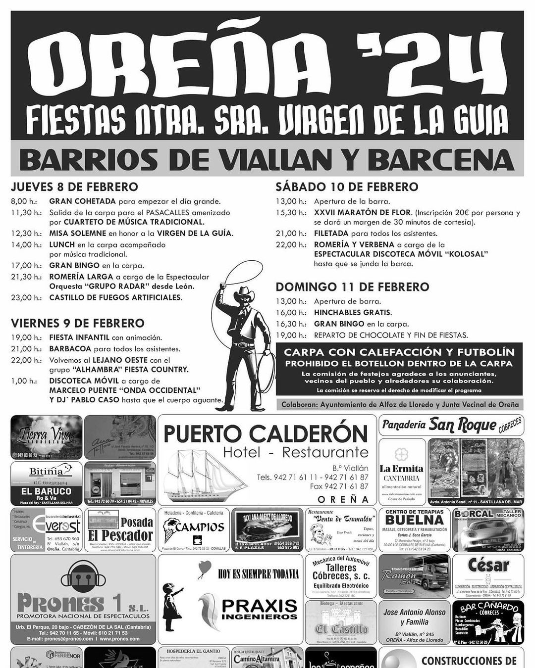 Fiestas de Nuestra Señora de la Guía Oreña 2024