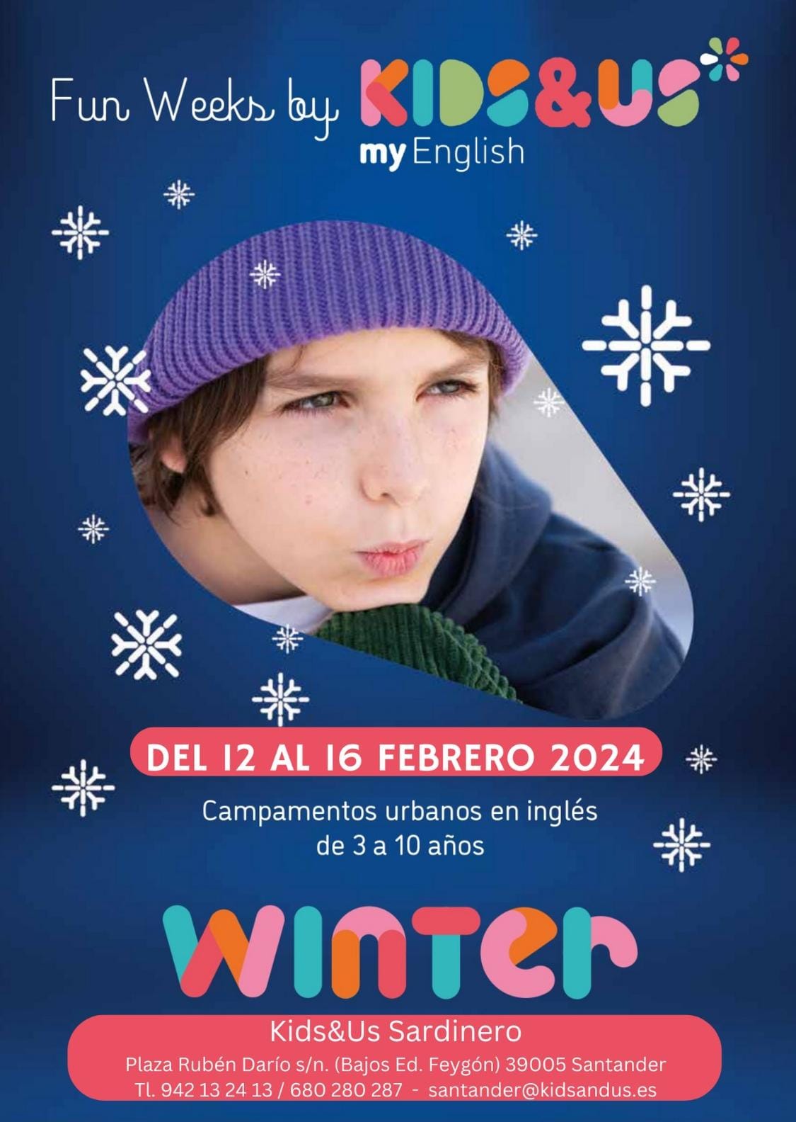 Campamento urbano en inglés Kids & Us Santander