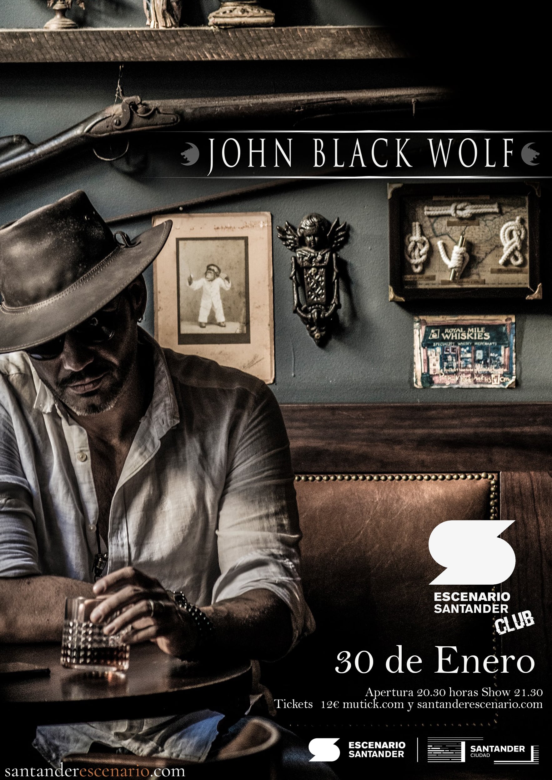 Concierto John Black Wolf