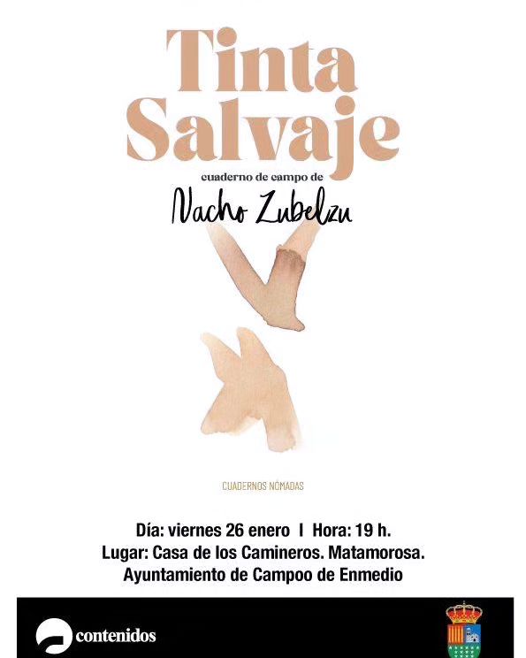 Presentación Libro – Tinta Salvaje – 26 Enero