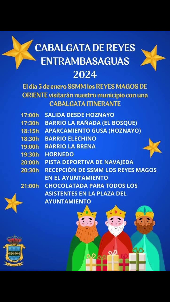 Cabalgata Reyes Magos Entrambasaguas 2024