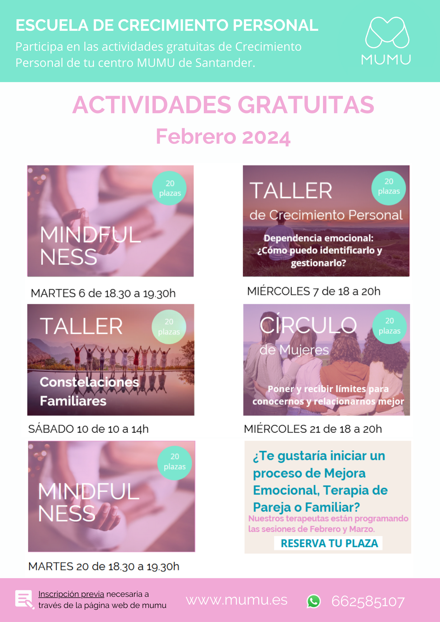 Constelaciones familiares en Santander Cantabria Centro Mumu